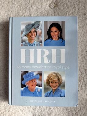 HRH: So Many Thoughts on Royal Style - Light Blue Hardcover Book
